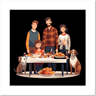 Family Thanksgiving Posters and Art